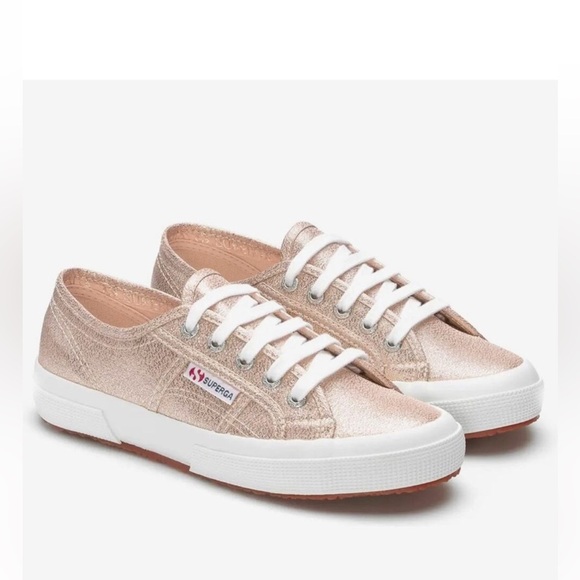 Super GA ,Women's Rose Gold Sneakers - Picture 2 of 11